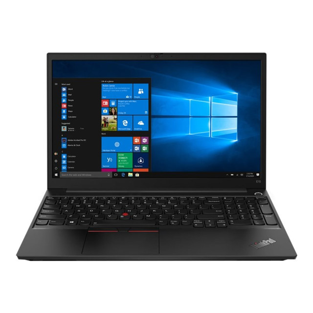 LENOVO, INC. Lenovo 20TDS00B00  ThinkPad E15 G2 20TDS00B00 15.6in Notebook  - 1920 x 1080 - Intel Core i5 i5-1135G7 Quad-core 2.40 GHz - 8 GB RAM - 256 GB SSD - Glossy Black - Windows 10 Pro - Intel Iris Xe Graphics