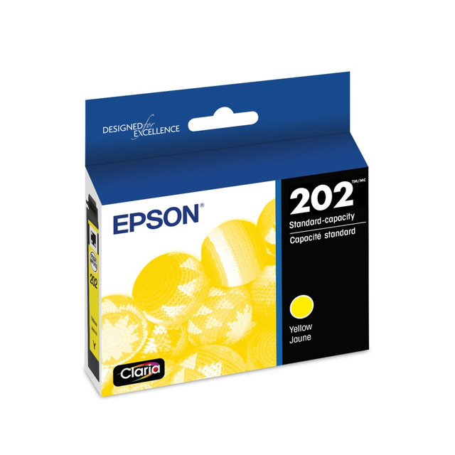 EPSON AMERICA INC. T202420-S Epson 202 Claria Yellow Ink Cartridge, T202420-S EPSON AMERICA INC. T202420-S Epson 202 Claria Yellow Ink Cartridge, T202420-S