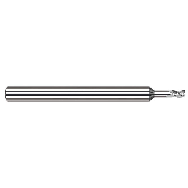 Harvey Tool 752093 Square End Mills; Mill Diameter (Inch): 3/32 ; Mill Diameter (Decimal Inch): 0.0930 ; Number Of Flutes: 4 ; End Mill Material: Solid Carbide ; End Type: Single ; Overall Length (Inch): 2-1/2