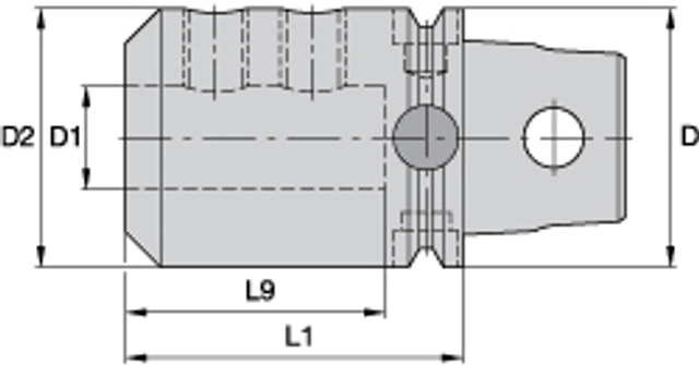 Kennametal 2253676 End Mill Holder: Modular Connection Shank