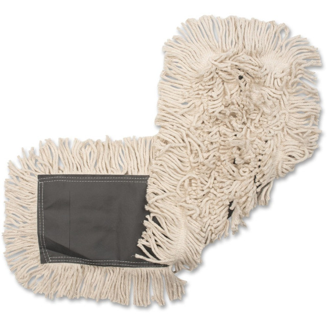 SP RICHARDS 00365CT Genuine Joe Disposable Cotton Dust Mop Refill - 5in Width x 36in Length - Cotton, Synthetic SP RICHARDS 00365CT Genuine Joe Disposable Cotton Dust Mop Refill - 5in Width x 36in Length - Cotton, Synthetic