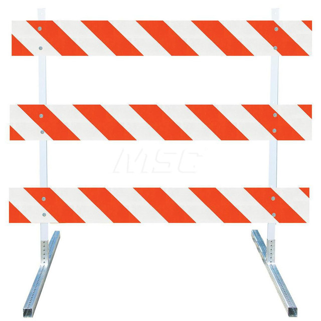 Plasticade 3308EGLRDRILLKI Traffic Barricades; Barricade Height (Inch): 63 ; Barricade Width (Inch): 96 ; Reflective: Yes ; Compliance: MASH Compliant; MUTCD