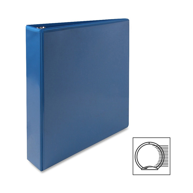 SP RICHARDS 19652 Sparco Premium View 3-Ring Binder, 1 1/2in Round Rings, 96% Recycled, Light Blue SP RICHARDS 19652 Sparco Premium View 3-Ring Binder, 1 1/2in Round Rings, 96% Recycled, Light Blue
