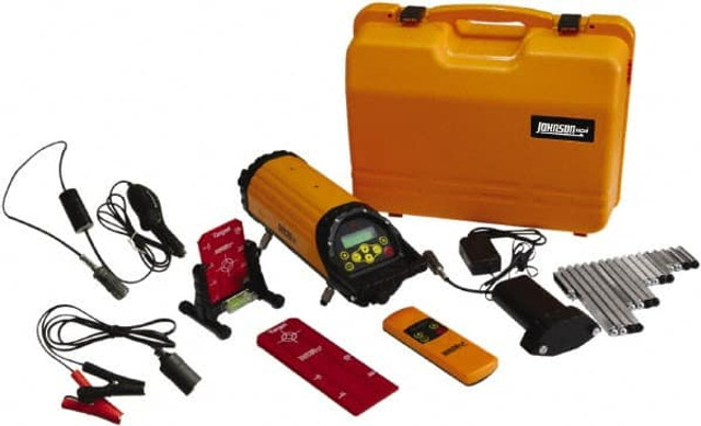 Johnson Level & Tool 40-6690 Self Leveling Pipe Laser Level: 1 Beam, Red Beam