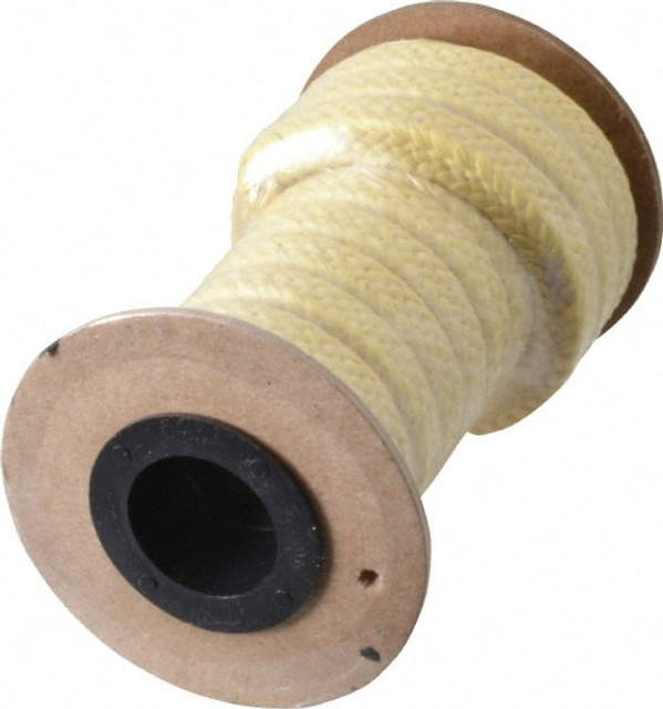 Made in USA 31952278 3/8" x 11' Spool Length, PTFE/Aramid Composite Compression Packing