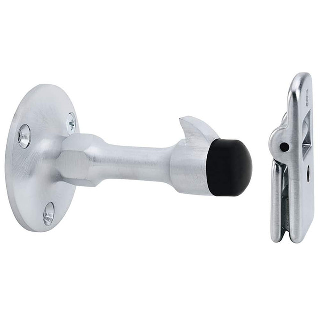 IVES WS20 US26D Stops; Type: Manual Door Holder Wall Stop ; Finish/Coating: Satin Chrome ; Projection: 4 (Inch); Mount Type: Wall