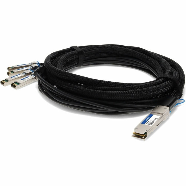 ADD-ON COMPUTER PERIPHERALS, INC. 49Y7889-AO AddOn IBM 49Y7889 Compatible TAA Compliant 40GBase-CU QSFP+ to 4xSFP+ Direct Attach Cable (Passive Twinax, 5m) - 100% compatible and guaranteed to work ADD-ON COMPUTER PERIPHERALS, INC. 49Y7889-AO AddOn IBM 49Y7889 Compatible TAA Compliant 40GBase-CU QSFP+ to 4xSFP+ Direct Attach Cable (Passive Twinax, 5m) - 100% compatible and guaranteed to work