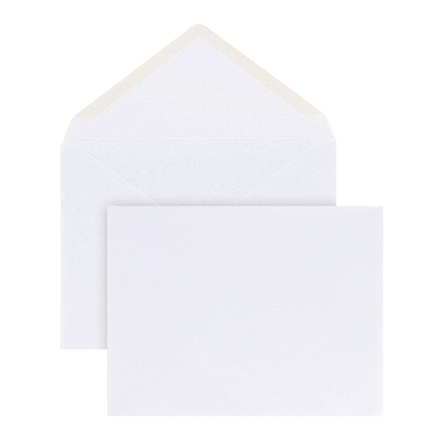 OFFICE DEPOT 633752 Brand Invitation Envelopes, A2, 4-3/8in x 5-3/4in, Gummed Seal, White, Box Of 100 OFFICE DEPOT 633752 Brand Invitation Envelopes, A2, 4-3/8in x 5-3/4in, Gummed Seal, White, Box Of 100