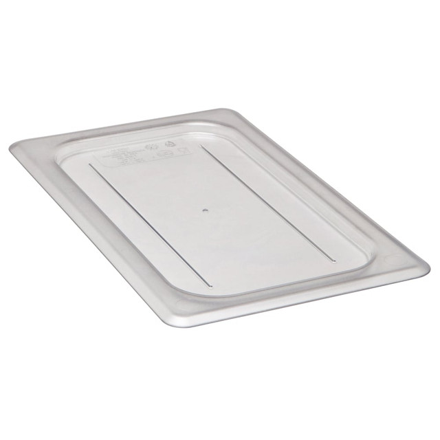 CAMBRO MFG. CO. Cambro 40CWC135  Camwear 1/4 Flat Food Pan Lids, Clear, Set Of 6 Lids