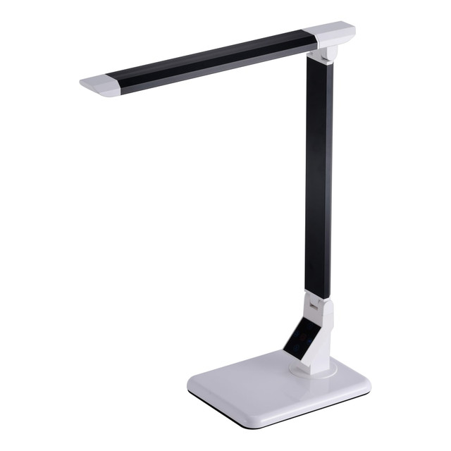 AMAX INCORPORATED VLED1500 Bostitch Touch-Panel LED Desk Lamp, 17-3/4inH, Black