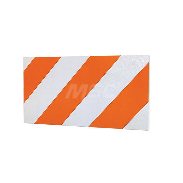 Plasticade PB1224EGR Traffic Barricades; Barricade Height (Inch): 12 ; Barricade Width (Inch): 24 ; Reflective: Yes ; Compliance: None