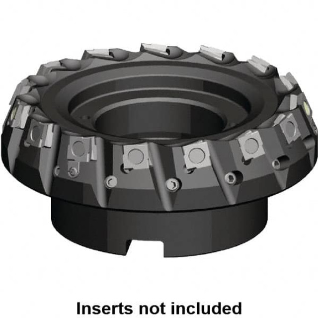 Kennametal 1887173 100mm Cut Diam, 32mm Arbor Hole, 5.9mm Max Depth of Cut, 20° Indexable Chamfer & Angle Face Mill
