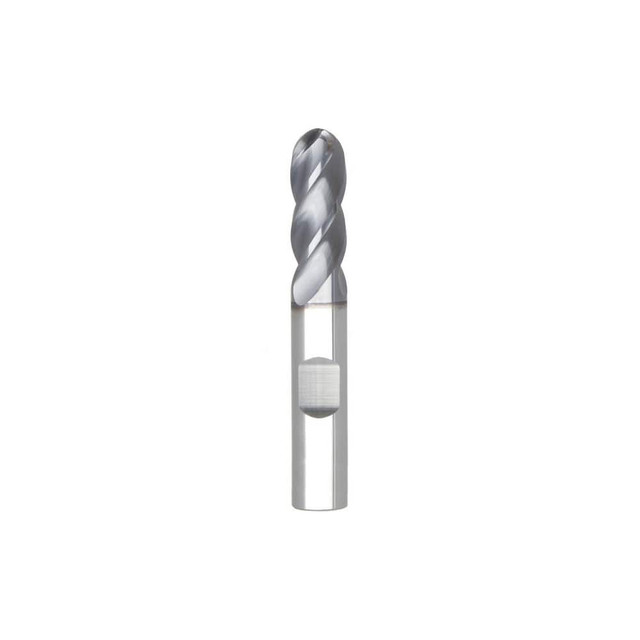 Niagara Cutter 03083821 Ball End Mill: 0.75" Dia, 1.5" LOC, 4 Flute, Solid Carbide