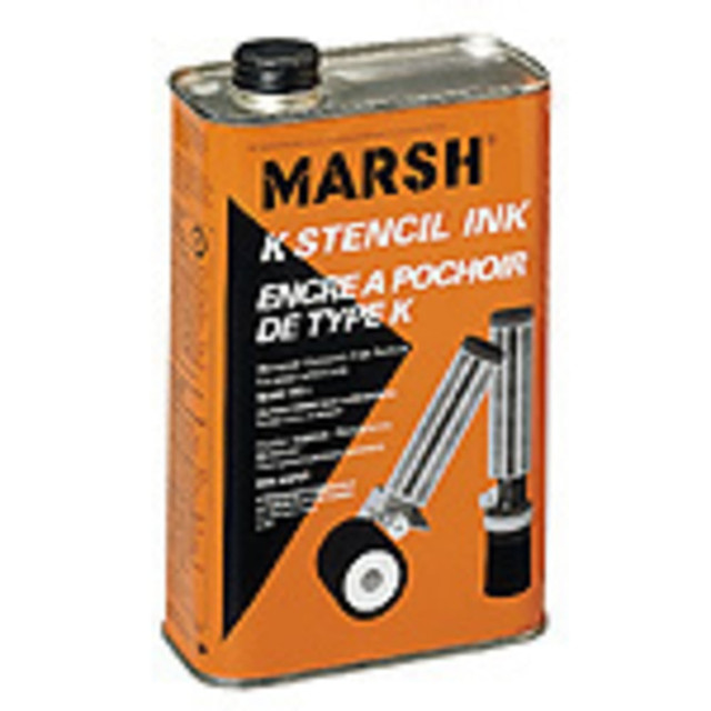 B O X MANAGEMENT, INC. STMA45 Marsh Black Stencil Ink, Quart B O X MANAGEMENT, INC. STMA45 Marsh Black Stencil Ink, Quart