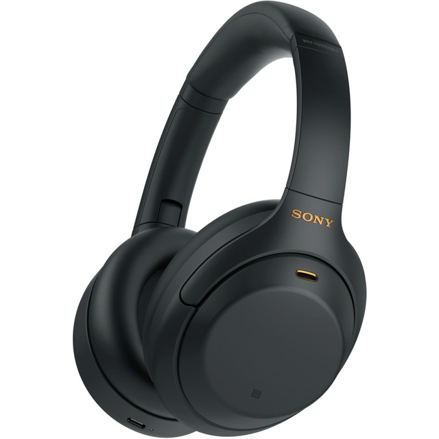SONY ELECTRONICS INC WH1000XM4/B Sony Wireless Premium Noise-Canceling Headphones, Black, WH1000XM4/B