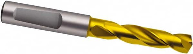 Guhring 9011840050000 Screw Machine Length Drill Bit: 0.1969" Dia, 140 °, Solid Carbide