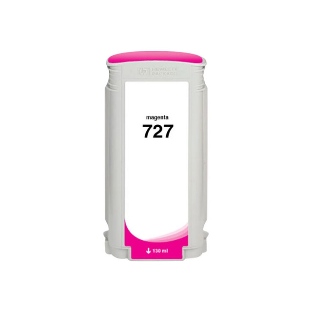 CLOVER TECHNOLOGIES GROUP, LLC WH727M Clover Imaging Group Wide Format - 130 ml - magenta - compatible - box - ink cartridge (alternative for: HP 727) - for HP DesignJet T1500, T1530, T2500, T2530, T920, T930