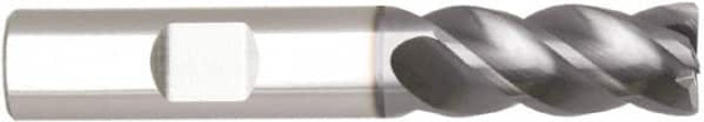 Niagara Cutter 03084160 Corner Radius End Mill: 7/16" Dia, 7/8" LOC, 0.02" Radius, 4 Flutes, Solid Carbide