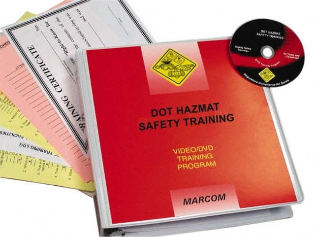 Marcom V0000359EO DOT HazMat Safety Training, Multimedia Training Kit