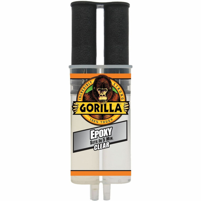 THE GORILLA GLUE COMPANY 4200101 Gorilla Glue Epoxy Clear Glue - 0.85 oz - 1 Each - Clear