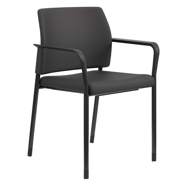 Hon HONSGS6FBC10C Guest & Lobby Chairs & Sofas; Type: Guest Chair ; Base Type: Steel; Steel ; Width (Inch): 23-1/2 ; Depth (Inch): 22-1/4 ; Seat Material: Fabric ; Color: Black