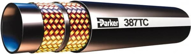 Parker 387TC-6-BX 3/8" ID x 0.69" OD, 3,000 Working psi Hydraulic Hose