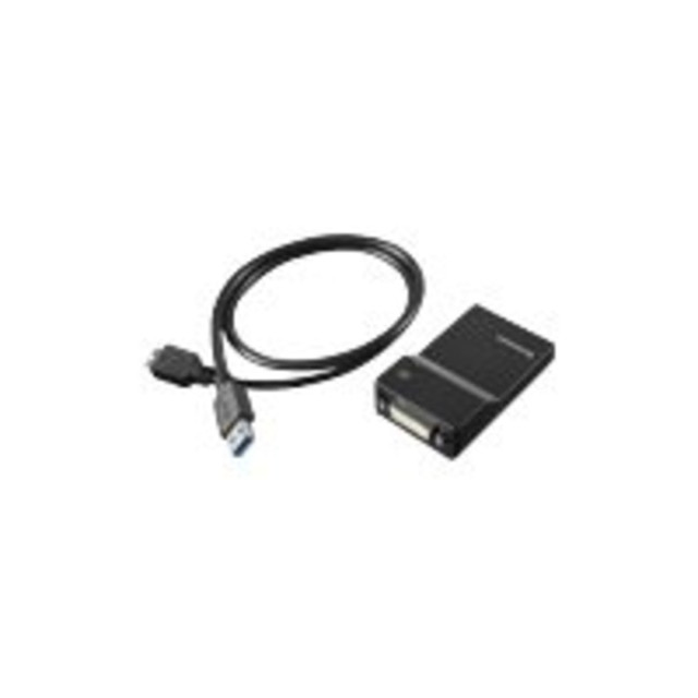 LENOVO, INC. Lenovo 0B47072  Graphic Adapter - USB 3.0 - DVI