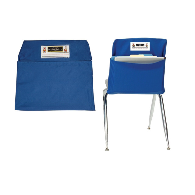 Seat Sack SSK00112BL-2 Chair Pocket, Small, 12in, Blue, Pack Of 2 Seat Sack SSK00112BL-2 Chair Pocket, Small, 12in, Blue, Pack Of 2