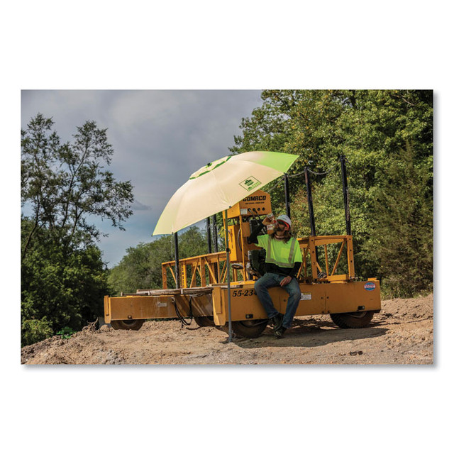 TENACIOUS HOLDINGS, INC. ergodyne® 22508 GloWear 8289BK Class 2 Hi-Vis T-Shirt with Black Bottom, 4X-Large, Lime