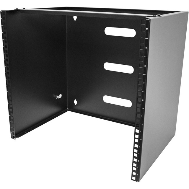 STARTECH.COM RACK-10U-14-BRACKET 10U Wall Mount Rack, 14in Deep, 19 inch Wall Mount Network Rack, Wall Mounting Patch Panel Bracket for Switch/IT Equipment - 10U Wall Mount rack for networking equipment - 19in wallmount patch panel bracket - Mount d STARTECH.COM RACK-10U-14-BRACKET 10U Wall Mount Rack, 14in Deep, 19 inch Wall Mount Network Rack, Wall Mounting Patch Panel Bracket for Switch/IT Equipment - 10U Wall Mount rack for networking equipment - 19in wallmount patch panel bracket - Mount d