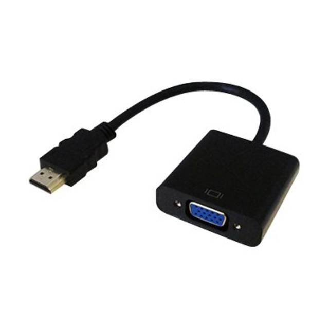 TOTAL MICRO TECHNOLOGIES Total Micro H-VGA-TM  Link - Adapter cable - HD-15 (VGA) female to HDMI male - 9.6 in