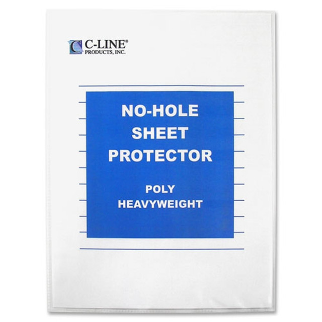 C-LINE PRODUCTS, INC. C-Line 62907  Sheet Protector - Letter 8.50in x 11in - Polypropylene - 25 / Box - Clear"