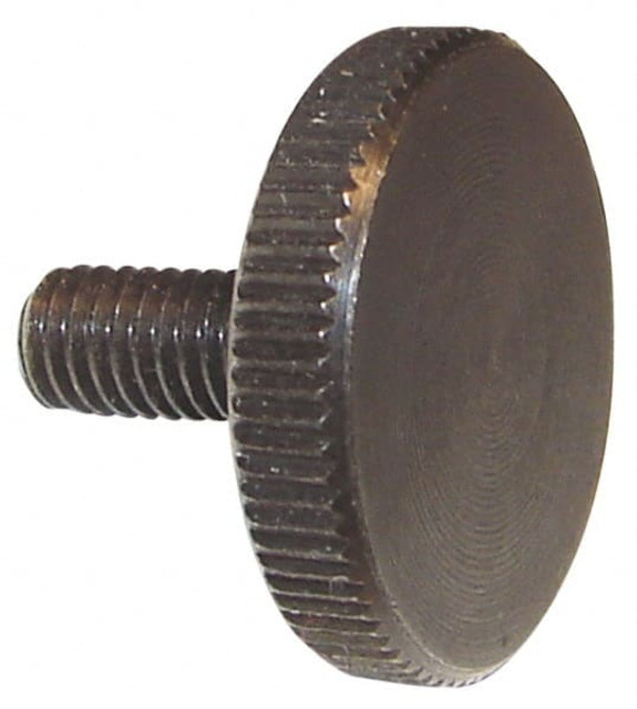 Morton Machine Works 522406016 C-1018 Steel Thumb Screw: M6 x 1, Knurled Head