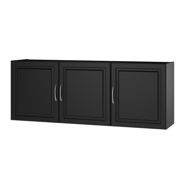 AMERIWOOD INDUSTRIES, INC. Ameriwood Home 7365414COM  Kendall 54in Wall Cabinet, 2 Shelves, Black