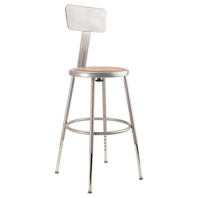 National Public Seating 6218HB 18 to 26 Inch High, Stationary Adjustable Height Stool