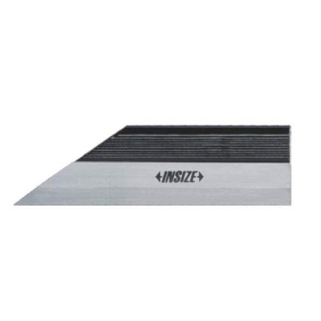 Insize USA LLC 4700-100 Beveled Straight Edge: 4" Long, 31/32" Wide, 3/16" Thick