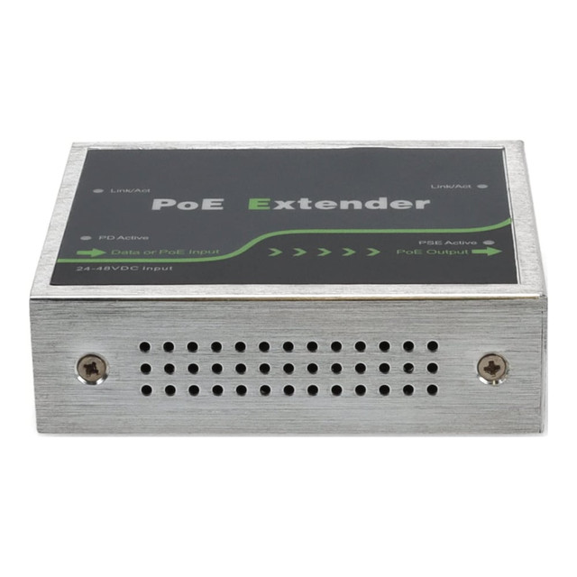 ADD-ON COMPUTER PERIPHERALS, INC. AddOn ADD-POE-EXT-1G  1Gbs 1 RJ-45 to 1 RJ-45 Media Converter - Network extender - 1GbE - 10Base-T, 100Base-TX, 1000Base-T - RJ-45 - up to 328 ft