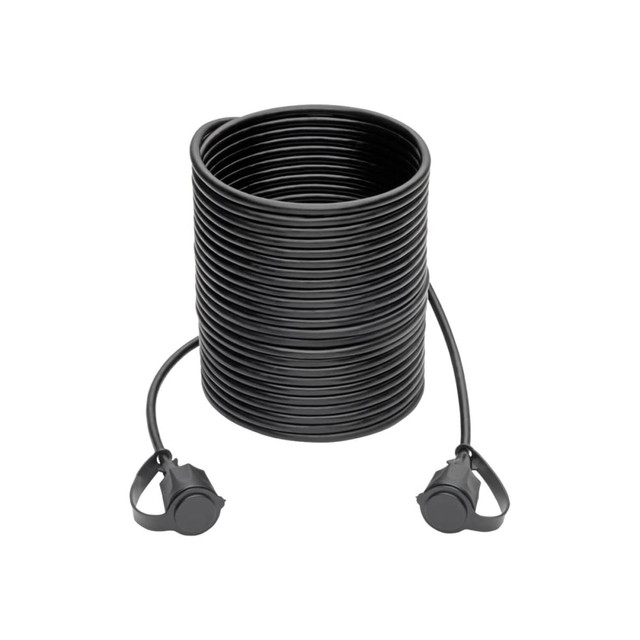 TRIPP LITE N206-PC23-IND  Industrial Cat5e/Cat6 STP Ethernet Cable RJ45 M/M CMX Outdoor IP68 26 AWG TAA 23 ft. (7.01 m) - Black - TAA Compliant