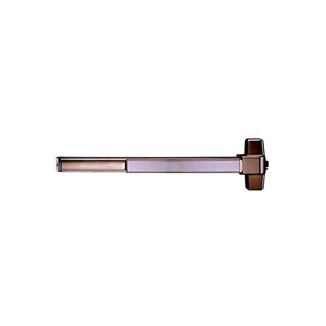 Marks USA M9900F-36-10B Push Bars; Material: Stainless Steel; Brass; Aluminum ; Locking Type: Exit Device Only ; Finish/Coating: Oil Rubbed Dark Bronze ; Maximum Door Width: 36 ; Minimum Door Width: 36 ; Fire Rated: Yes