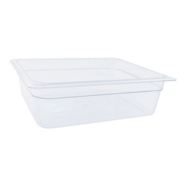 CAMBRO MFG. CO. 24CW135 Cambro 1/2 Size Camwear Food Pan, 4in x 10in x 13in, Clear