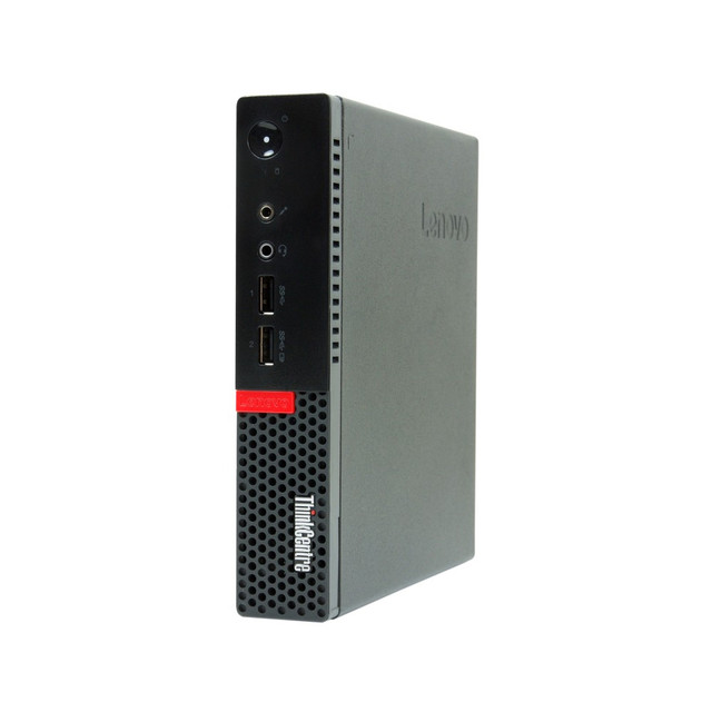 JOY SYSTEMS, INC J1-M710QMA06 Lenovo ThinkCentre M710q-Tiny Refurbished Desktop PC, Intel Core i5, 16GB Memory, 256GB Solid State Drive, Windows 10, J1-M710QMA06