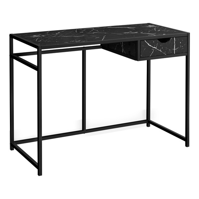 MONARCH SPECIALTIES I 7572  Riva 43inW Computer Desk, Black