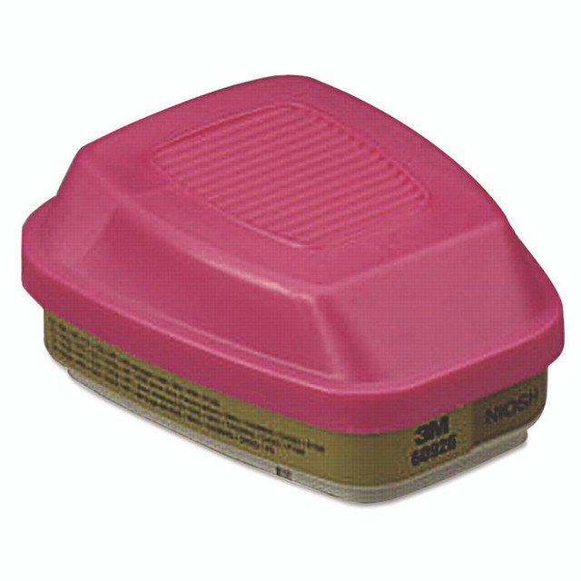 3M/COMMERCIAL TAPE DIV. 60926 Multi Gas/Vapor Cartridge/Filter, P100, 2/Pack