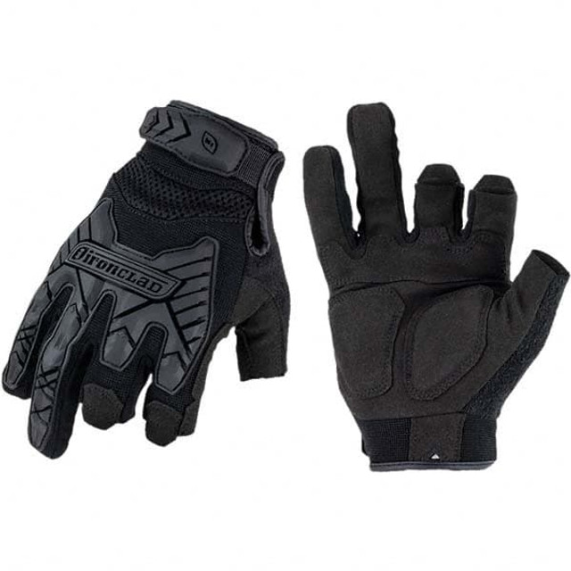 ironCLAD IEXT-FRIBLK-04L General Purpose Work Gloves: Large, Synthetic Leather