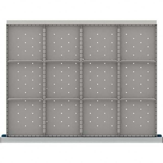 LISTA SDR312-100 12-Compartment Drawer Divider Layout for 3.15" High Drawers