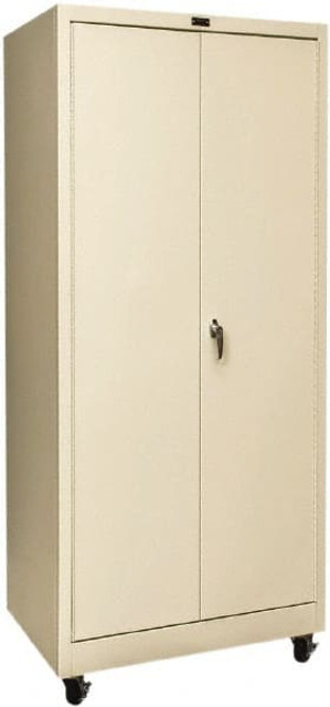 Hallowell 815S24MA-PT Mobile Storage Cabinet: 36" Wide, 24" Deep, 78" High