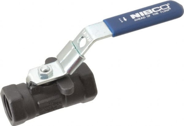 NIBCO NL941T6P Standard Manual Ball Valve: 1/2" Pipe, Reduced Port