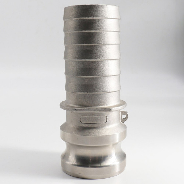 Guardian Worldwide KLS61E200 Suction & Discharge Hose Coupling: Male Camlock x Male Hose Shank Thread