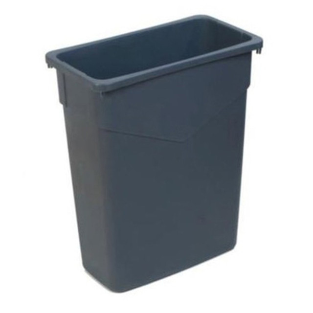 CARLISLE FOODSERVICE PRODUCTS, INC. 34201523 Carlisle TrimLine Trash Can, 15 Gallons, Gray