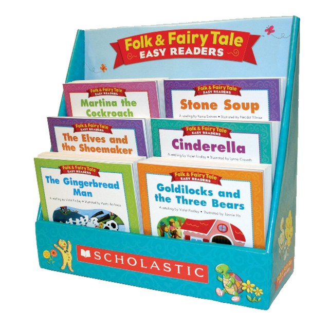 SCHOLASTIC INC 439773911 Scholastic Folk And Fairy Tale Easy Readers, 16 Books